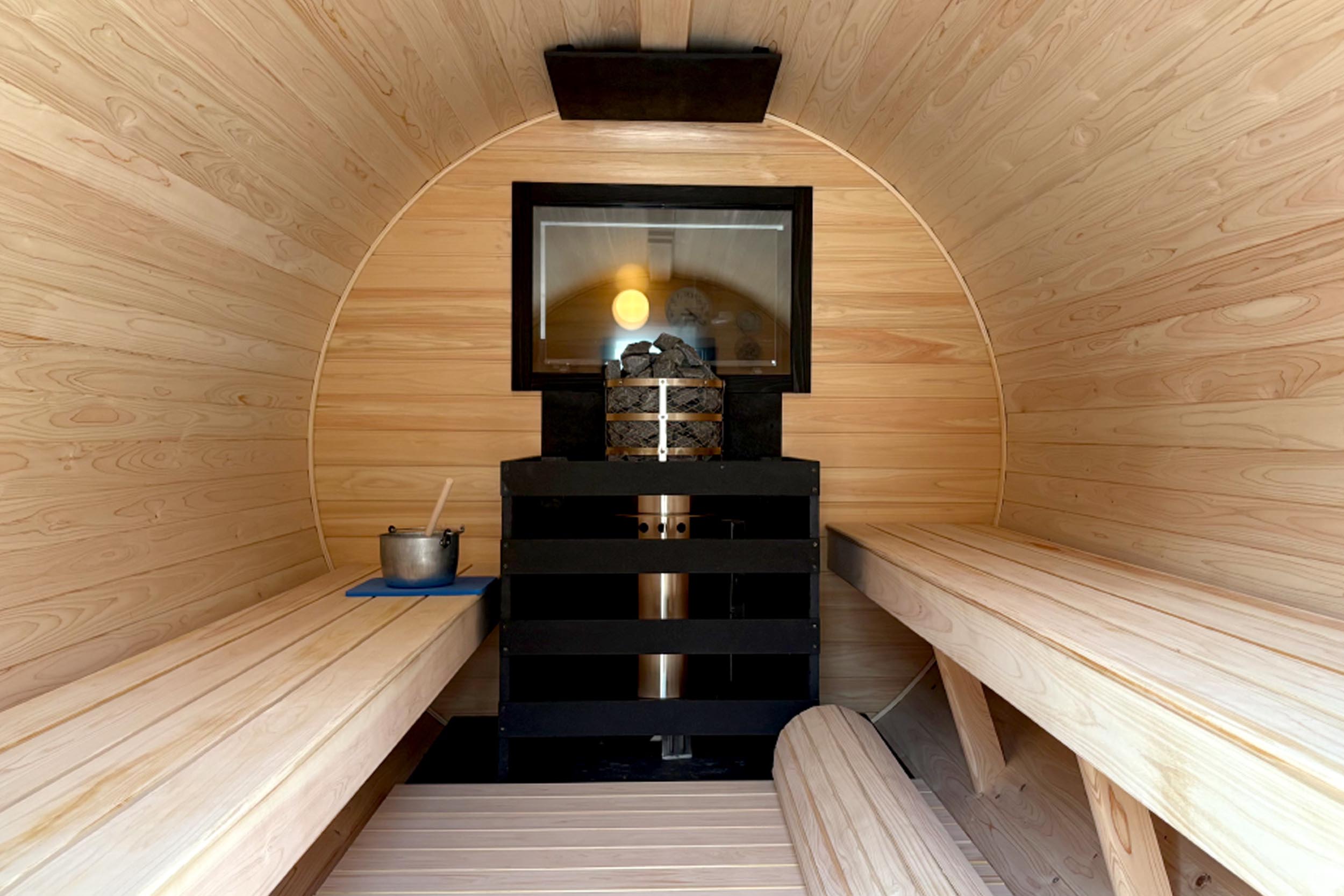 スポーツジム,サウナ,バレルサウナ