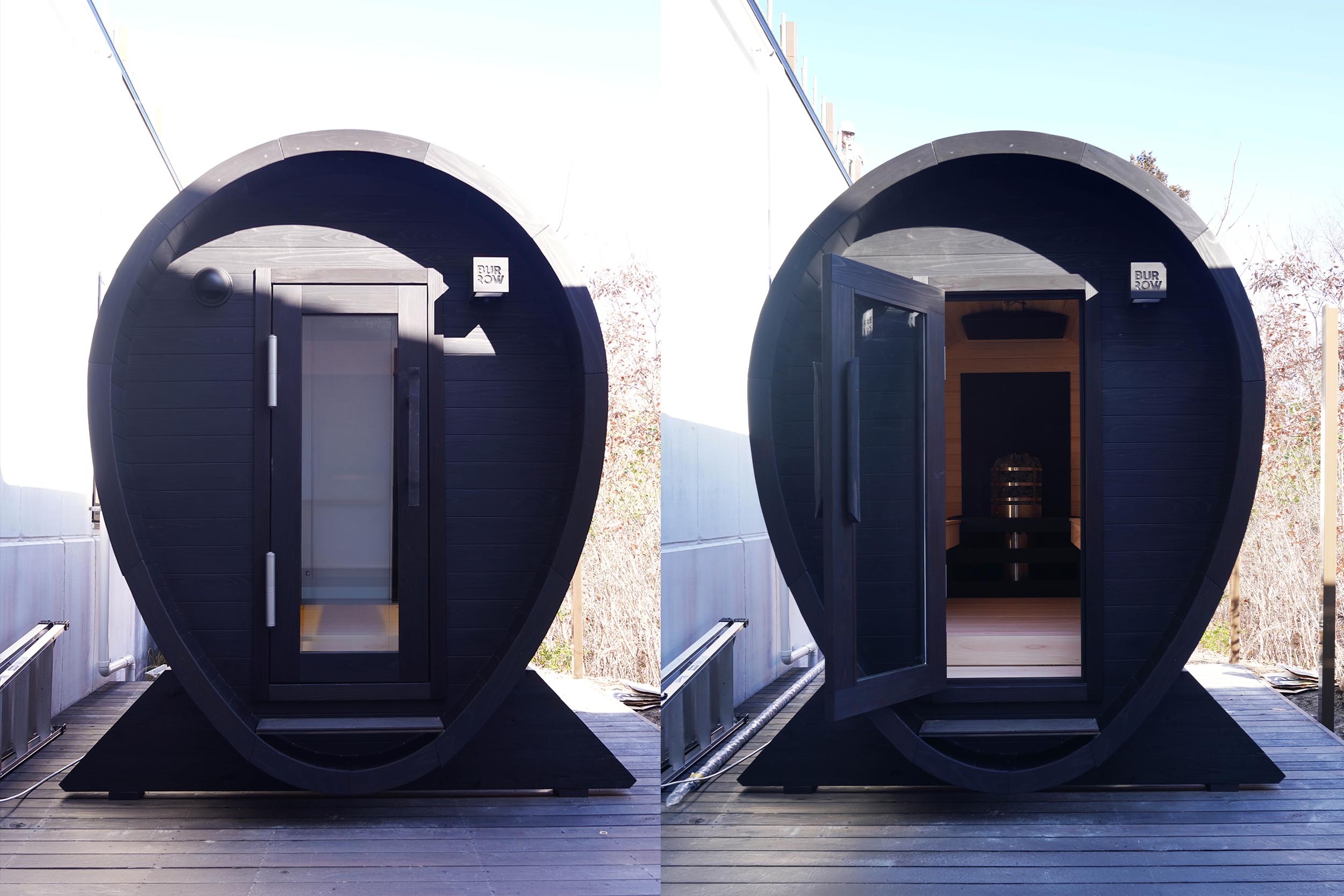 2026年多治見サウナ旅の目玉 天光の湯 貸切サウナの高級感溢れる個室入口