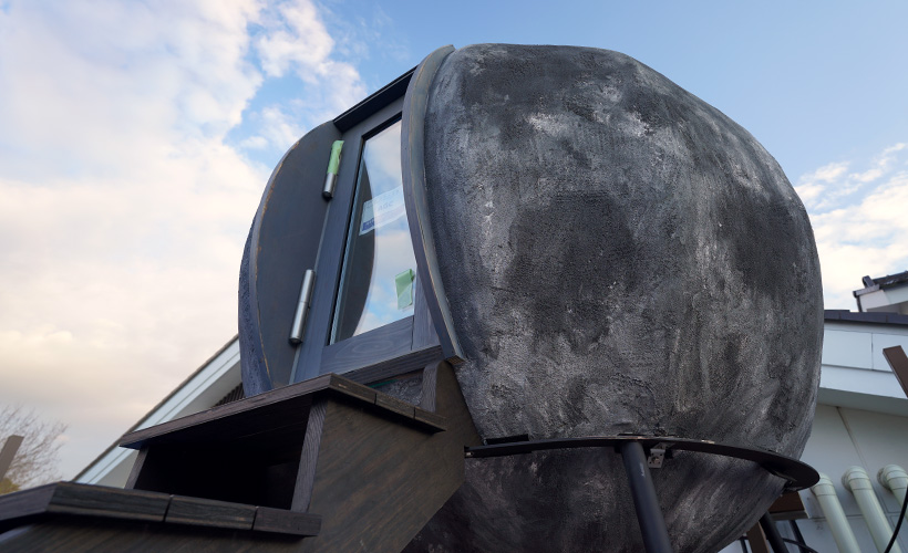 天光の湯,サウナ,球体